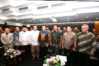 Rapat Koordinasi MPR, DPR, DPD RI Dan Sejumlah Pejabat Jelang Pelantikan Presiden Dan Wakil Presiden RI