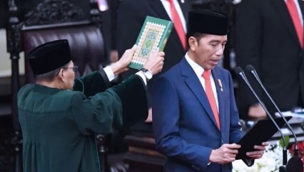 Presiden Jokowi dan Wapres K.H. Ma’ruf Amin Resmi Pimpin RI 2019-2024