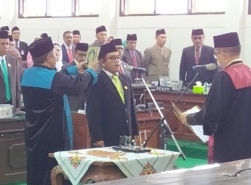 Dilantik, Fathorrahman Resmi Pimpin DPRD Kabupaten Pamekasan Periode 2019-2024