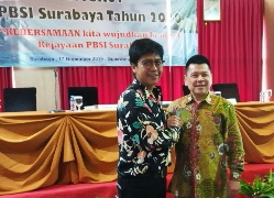 Rony Wijaya Gantikan Bayu Wira Pimpin PBSI Surabaya 2020-2024