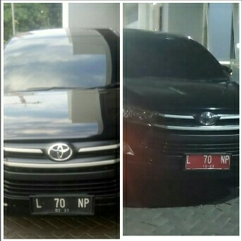 Kasatpol PP Kota Surabaya Melakukan Pelanggaran Dengan Mengganti Warna Plat Nopol Mobil Dinas