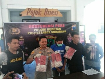 Polsek Bubutan Tangkap Pengedar Pil Koplo Asal Dupak Surabaya