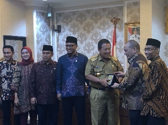 Bertemu Ketua DPD RI, Gubernur Lampung Adukan Persoalan Serius
