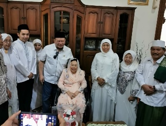 Pasca Akad Nikah Putrinya, LaNyalla Langsung Kunjungan Kerja ke Ponpes Al Fatimah
