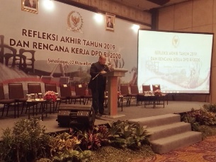 Refleksi Akhir Tahun, DPD Sebagai Katalisator Pembangunan Mesti Kian Optimal