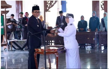Bupati Pamekasan Lantik Kades Murtajih