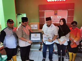 LaNyalla Sambangi Korban Banjir, Puluhan Rumah Staf DPD RI Terkena Dampak