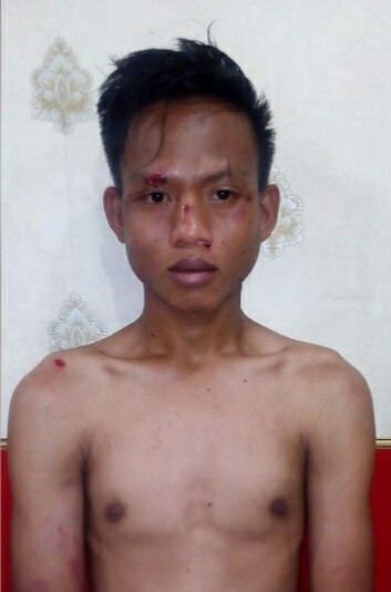 PELAKU PENCURIAN SEPEDA MOTOR DITANGKAP WARGA