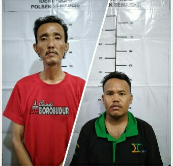 DUA ORANG PECANDU NARKOBA DITANGKAP PETUGAS POLSEK SEMAMPIR