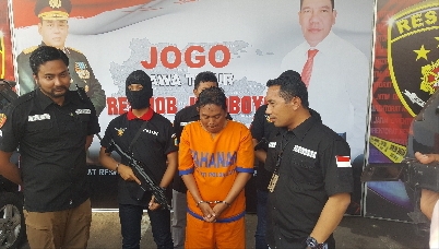 Resmob Jogoboyo Unit Jatanras Polda Jatim Bekuk Penadah Curanmor
