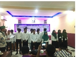 Pengurus BPI HMI Cabang Pamekasan Komisariat Al-Khairat Dilantik