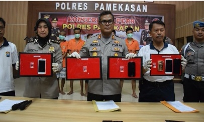 Polres Pamekasan Bekuk Lima Lahgun Narkoba, Dua Dari Kecamatan Galis