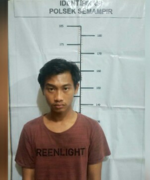PECANDU DAN PENGEDAR NARKOTIKA JENIS SHABU, DIAMANKAN POLSEK SEMAMPIR