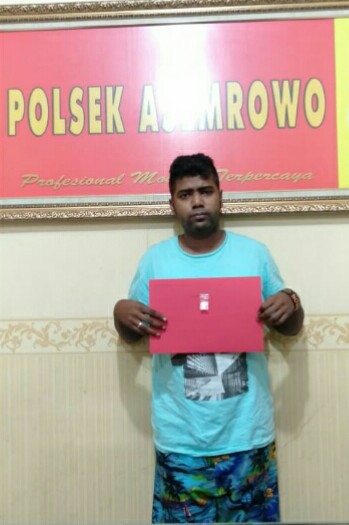 PEMUDA ASAL MUTERAN SURABAYA DIGASAK DAN DIJEBLOSKAN TAHANAN POLSEK ASEMROWO