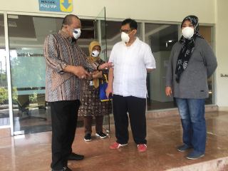 Ketua DPD RI LaNyalla  Test Covid-19 di RS Unair, Dinyatakan Negatif