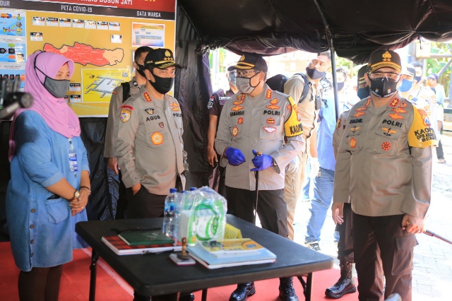 Kabaharkam Polri: Keberadaan Kampung Tangguh Semeru Sangat Efektif di Masa Pandemi Covid -19