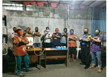 POLSEK TENGGILIS KURVE PEMBENTUKAN SATGAS KAMPUNG TANGGUH SEMERU JOGO SUROBOYO 2020