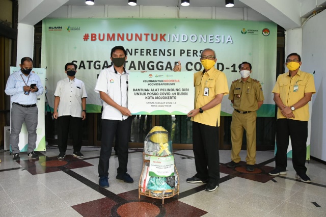Distribusi Bantuan Petrokimia Gresik Makin Gencar Sukseskan New Normal