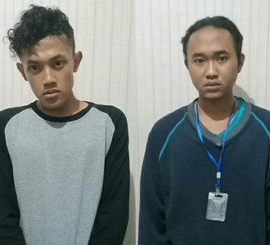 DUA PEMUDA DAN SATU PELAJAR DITANGKAP UNIT RESKRIM POLSEK GAYUNGAN