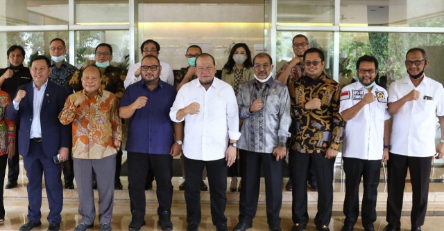 DPD RI Kunjungi Media Visit, Bahas Amandemen Terbatas Hingga Usulan Nama Menteri Kabinet