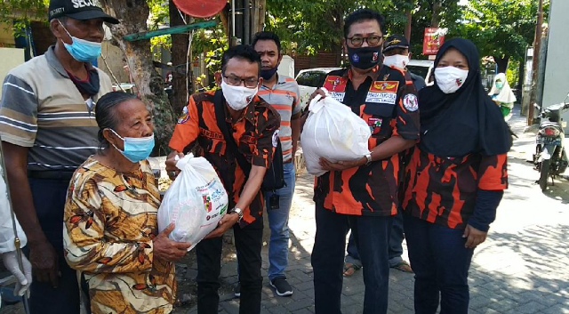 MPC Pemuda Pancasila Surabaya Fokus Pelepasan Relawan Task Force Covid – 19