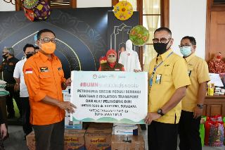 Satgas Covid-19 BUMN Jatim Salurkan Total Rp 34, 88 M