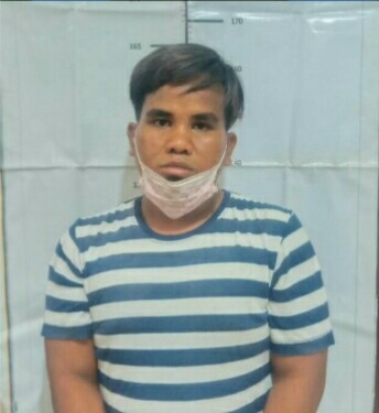PEMUDA PENGEDAR SHABU-SHABU DIJEBLOSKAN TAHANAN POLSEK SEMAMPIR