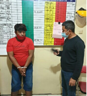 PELAKU TINDAK PEMERASAN DAN ASUSILA DITANGKAP ANGGOTA POLSEK WIYUNG