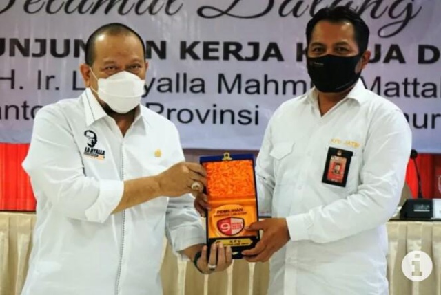 Dikunjungi Ketua DPD RI LaNyalla, Ketua KPU Jatim: Ini Sejarah Pertama dan Merupakan Kehormatan