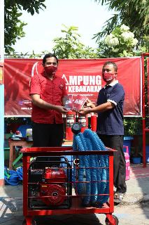UNTAG PILIH JAMBANGAN SEBAGAI KAMPUNG BINAAN TANGGAP KEBAKARAN