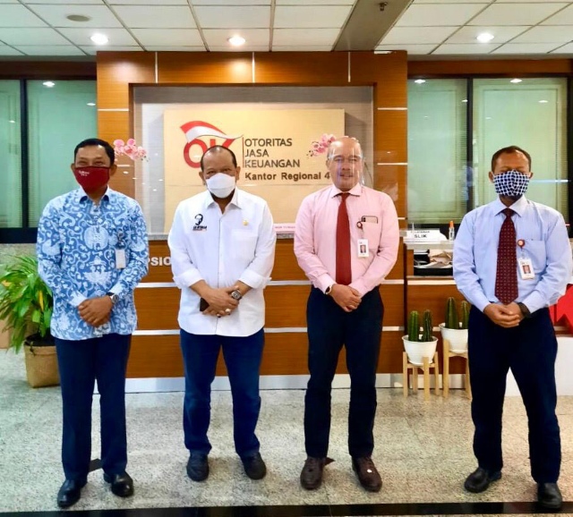 Pantau Restrukturisasi Kredit UMKM, Ketua DPD RI Datangi OJK Jatim