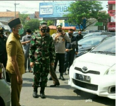 OPERASI YUSTISI PROTOKOL KESEHATAN DILAKUKAN OLEH TIGA PILAR DI BANGKALAN