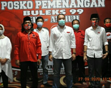 TIM RELAWAN POSKO PEMENANGAN BULEKS 99 MENGUNDANG ERI CAHYADI CALON WALIKOTA SURABAYA