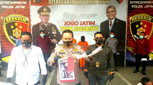 Subdit III Jatanras Ditreskrimum Polda Jatim Ungkap Pembunuhan Bermotif Cemburu