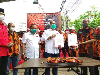 Pemuda Pancasila Surabaya Solid Dukung Eri Cahyadi di Pilkada Surabaya