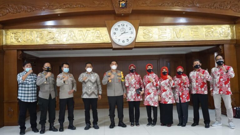 Wakapolda Terima Audensi Rombongan FKPT Jatim