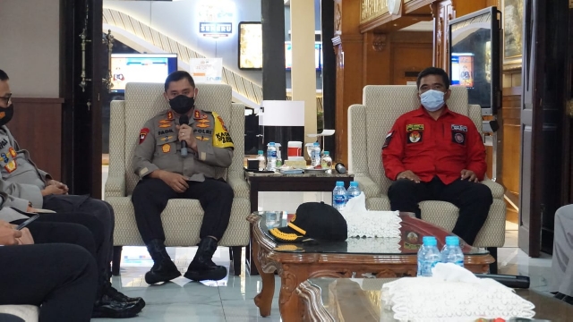 Kapolda Terima Audensi Ketua DPD Pemuda Batak Bersatu Jatim
