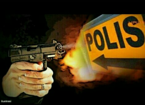 PELAKU CURANMOR TERTEMBUS PELURU DI DADANYA