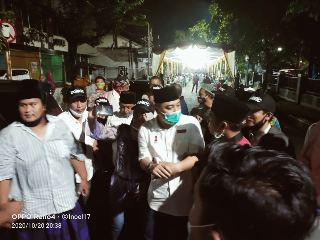 ERI CAHYADI BERSAMA KELUARGA BESAR BLATERAN SURABAYA MADURA MEMPERINGATI MAULID NABI BESAR MUHAMMAD SAW