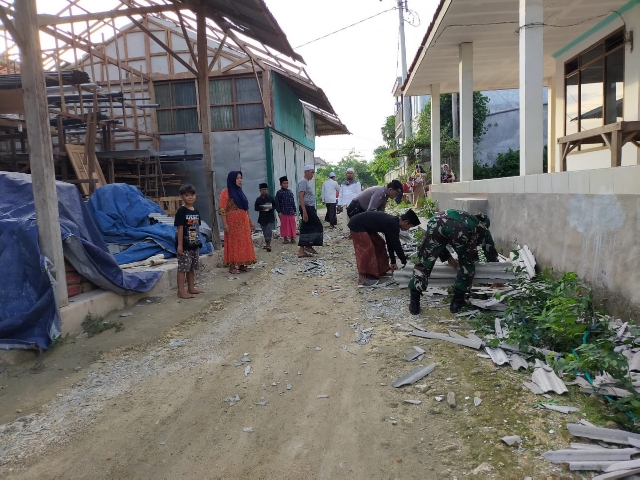 Puluhan Rumah dan Dua Gedung Sekolah di Bangkalan Rusak Diterjang Angin Puting Beliung.