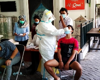 Atlet PNN Jatim Jalani Swab Test Kedua