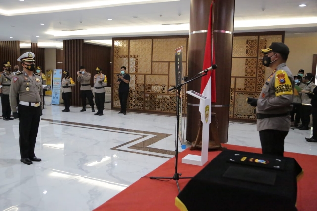 Kapolda Jatim Pimpin Sertijab Empat Kapolres
