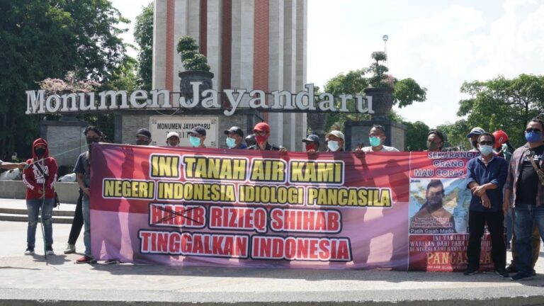 Aliansi Umat Islam Sidoarjo Menolak Kedatangan Habieb Rizieq Shihab