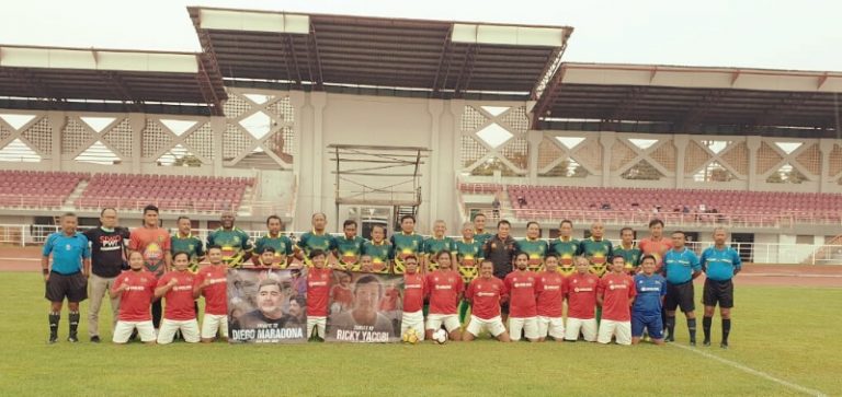 SIWO PWI Jatim Kalahkan Persebaya All Star di Lapangan Thor Gelora Pancasila