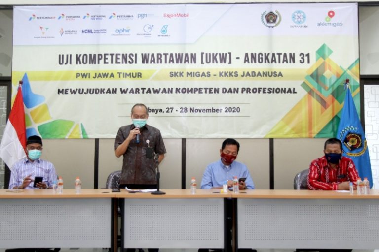 SKK Migas Dukung PWI Jatim Tingkatkan Profesionalisme Wartawan