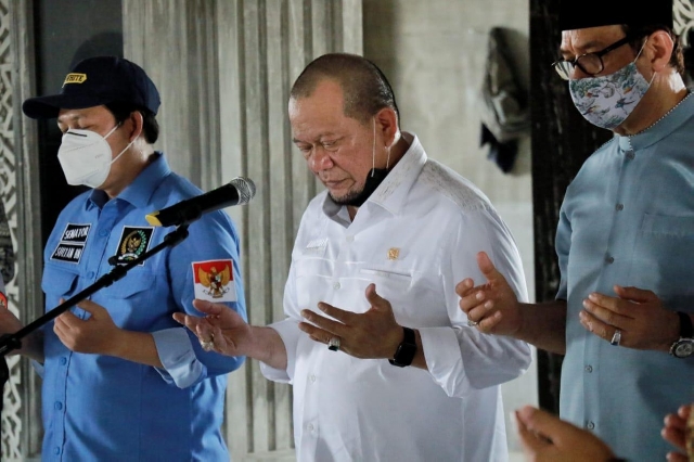 Doa Ketua DPD RI untuk Kesembuhan Ketum PBNU