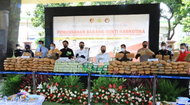 Komitmen Jajaran Hukum Tindak Tegas Pelaku Kejahatan Narkotika