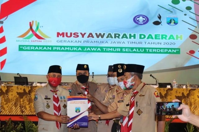 Arum Sabil Jadi Ketua Kwarda Gerakan Pramuka Jawa Timur