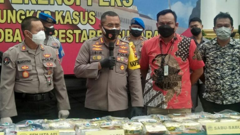 Polrestabes Surabaya Menabuh Genderang Perang Melawan Jaringan Narkoba