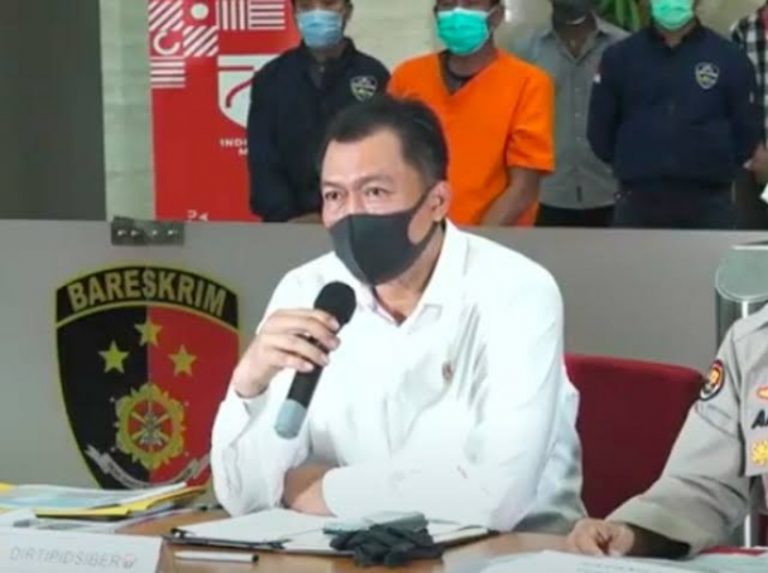 Tim Siber Polri Ungkap Penipuan Daring Dengan Kerugian 17 Miliar